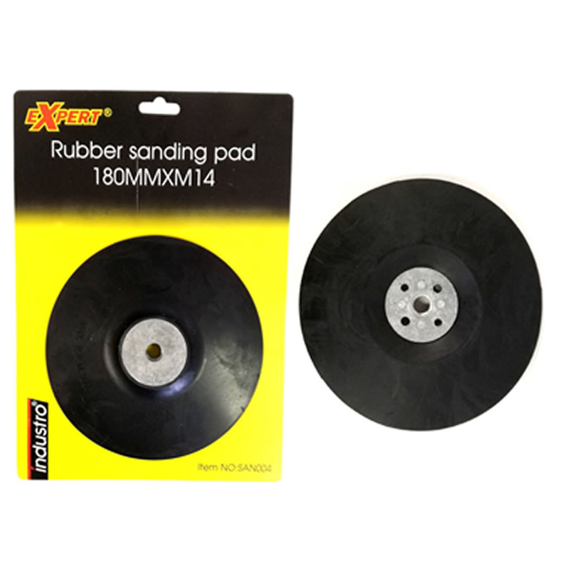 Rubber Sanding pad - Angle Grinders